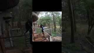 Escape Serbian Dancing Lady In Real Lefe Action #serbian #shorts #parkour