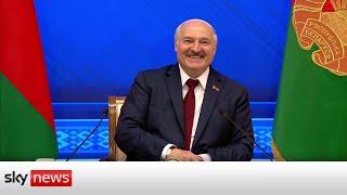 Belarus President Lukashenko: 'You can choke on those sanctions in the UK'