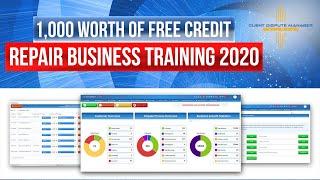 Credit Repair Software: 1,000 Worth of Free Credit Repair Business Training (2023)