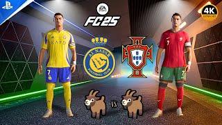 FC 25 - Portugal vs Al Nassr | C. Ronaldo vs C. Ronaldo epic battle | {4K60FPS}