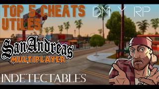 TOP #5 MEJORES CLEO HACKS INDETECTABLES PARA SAMP | GTA SAN ANDREAS PC