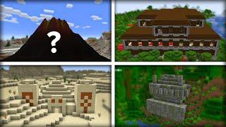 All Structures That Exist in Minecraft