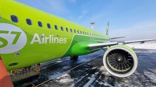 S7 Airlines Airbus A320neo | Flight from Irkutsk to Saint Petersburg