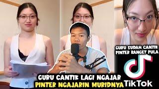 GURU CANTIK INI MENGAJARKAN MURIDNYA.. PINTER BANGET !! BEGINI TERNYATA