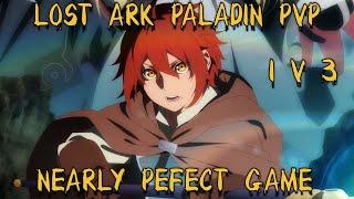 Lost Ark Paladin/Holy Knight PVP (How to play paladin in 1 v 1 arena) (How to 1 v 3)