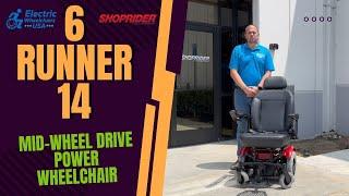 Shoprider 6Runner 14 Electric Wheelchair -888WNLLHD [2024]