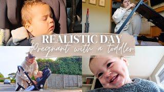 DITL PREGNANT mom of 6: baking bread & butter, new furniture, top up shop, day with a 1 year old
