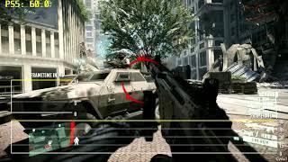 Crysis 2 Remastered PS5 Frame Rate Test