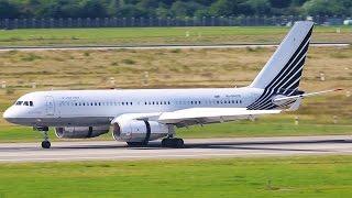 The ONLY VIP Tupolev TU-204 arriving at Düsseldorf - VIP PLANE