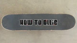How to Ollie For Beginners