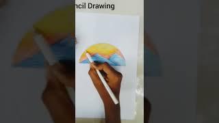 How to draw a beautiful landscape drawing. ln Short. Pencil Drawing