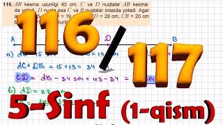 116-117-masala 5-sinf MATEMATIKA javoblari