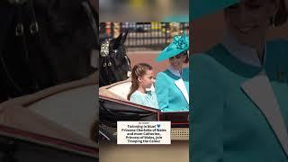 Kate Middleton and Princess Charlotte Attend Trooping the Colour