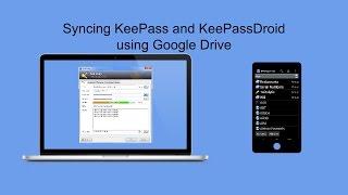 KeePass on Android and Windows Synced Using Google Drive