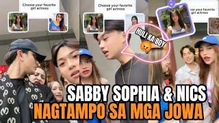 SABBY AND SOPHIA MAY TAMPO KAY YAJI AT SEAN ,NAHULI MY GINAWA