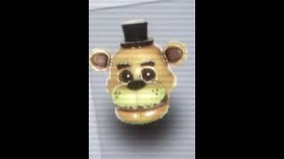 Golden freddy 3D icon animation 60FPS