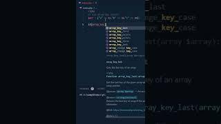 php array_key_exists #php #shorts