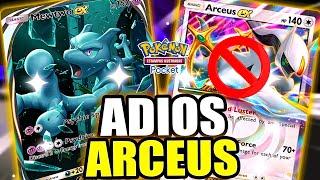 ¡El NUEVO MEJOR MAZO de MEWTWO EX DESTRUYE A ARCEUS! Pokemon TCG Pocket