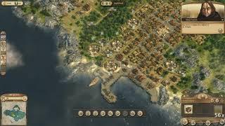 Anno 1404 - Mission 2 Easy (Fast Forward) in 1:37