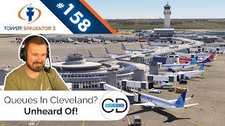 Queues In Cleveland? Unheard Of! - Tower! Simulator 3, Episode 158