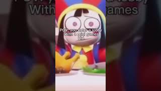 POV you enter a lobby with mini games kids #gtag #metaquest2 #gorillatag #theamazingdigitalcircus
