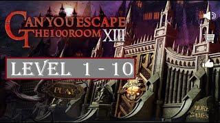 Can You Escape 100 Room XIII  13  walkthrough level 1 2 3 4 5 6 7 8 9 10.