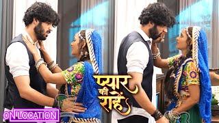 Pyaar Ki Raahein | Priya ने किया Rudra के सामने अपनी असलियत काबुल! | On Location | Dangal Tv