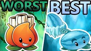 Ranking Every lobber from WORST to BEST (PvZ2).