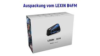 Auspackung zum LEXIN B4FM(mit X Taste)