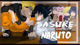 React to Naruto and sasuke||Naruto friends||shippuden||gacha club||part2