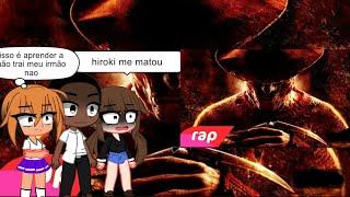 kokujin no tenkousei reagir rap Freddy Krueger (Hiroki) hora do pesadelo