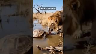 Lion king vs Turtle fight
