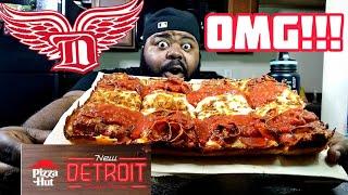 DETROIT STYLE PIZZA |PIZZA HUT!!!! 