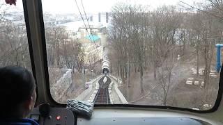 Kiev Standseilbahn Funicular 2019 POV Onride