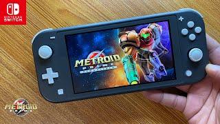 Metroid Prime Remastered Nintendo Switch Lite Gameplay