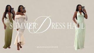 SUMMER DRESS HAUL | Recent Order | Try on haul | spring dresses 2025 | Kira's Fashion Finds