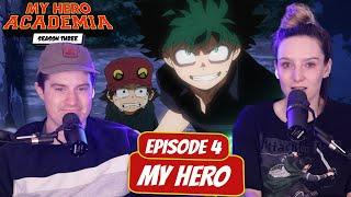 DEKU VS MUSCULAR! | My Hero Academia Season 3 Reaction | Ep 4, "My Hero"