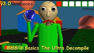 I found a legendary apple in Baldi's Basics The Ultra Decompile #01 Normal Mode