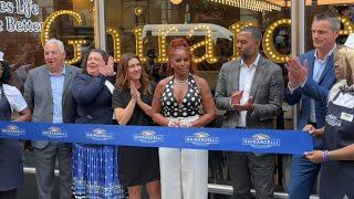 Mary J. Blige, Ghirardelli Ribbon Cutting at Empire State Building, NYC