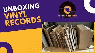 UNBOXING TONS OF VINYL RECORDS | PRE-THANKSGIVING HANG