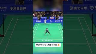 Momota’s Dropshot is TOO SMOOTH!  Pure Class!
