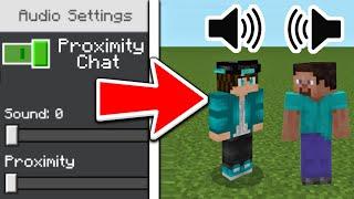 How To Enable PROXIMITY CHAT In Minecraft Bedrock!