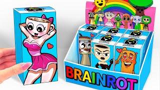 Paper DIY UNBOXING The ULTIMATE BALLERINA CAPPUCCINA MYSTERY BOX ! Italian Brainrot Blind Box