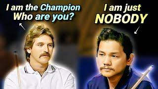 The Day Unknown EFREN REYES Humbled the USA Pro Billiards Tour CHAMPION