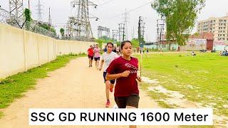 SSC GD 1600 Meter Running Video !! 1600 Meter Running Trial !!#viralvideo