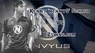 CS:GO - Kenny 'kennyS' Schrub vs EZskins.com [DreamHack Open London 2015]