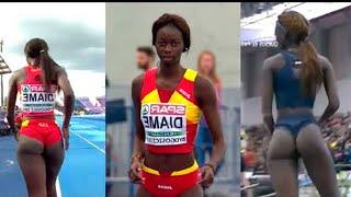 Fatima Diame compilation. Most beautiful jumper. 2022 World Indoor Championships