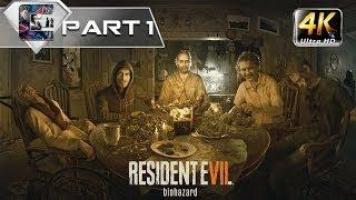 Ultra 4k resident evil 7 gameplay part 1