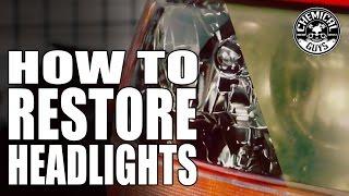 How To Restore Headlights - Chemical Guys Car Care
