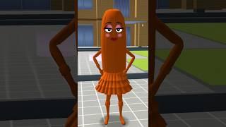 Ballerina cappocina Tung Tung Sahur girl friend in Sakura school simulator tutorial